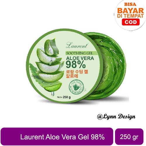 [BPOM] Laurent Soothing Gel Aloe Vera 98% 250Gr Nature Republic