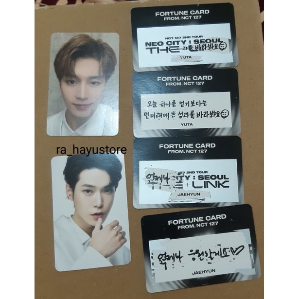 READY STOCK FORTUNE SCRATCH MD THE LINK NCT 127