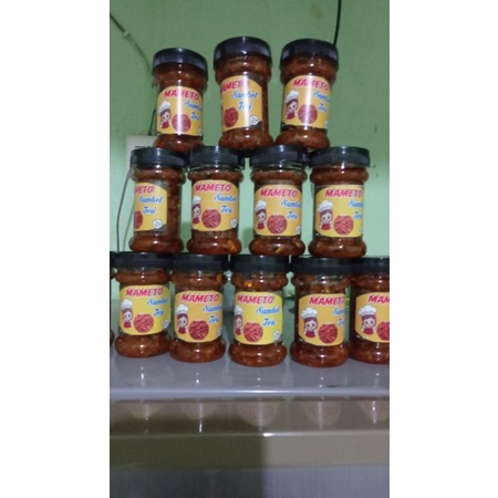 

Sambal Teri Mameto - 150 ml