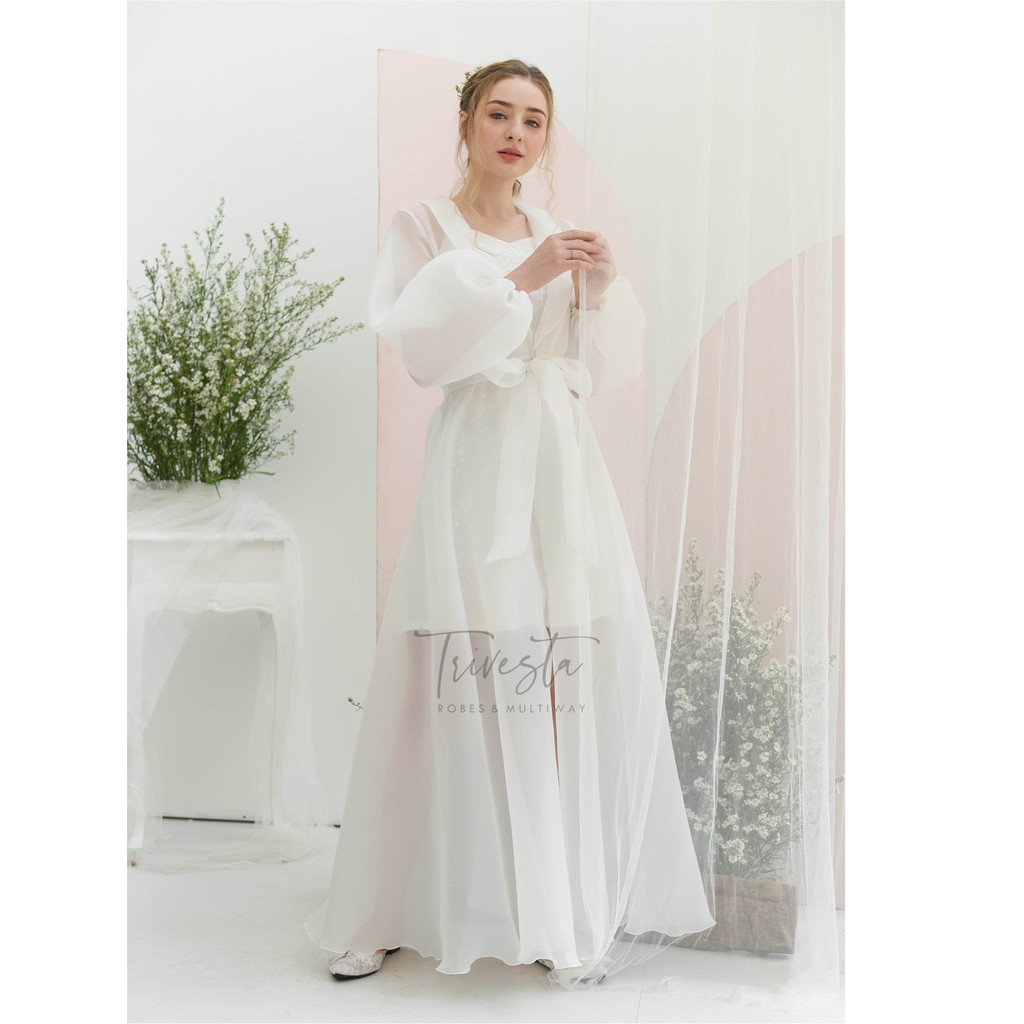 Aurora Robe - Blooming Collection -KIMONO ROBE PENGANTIN