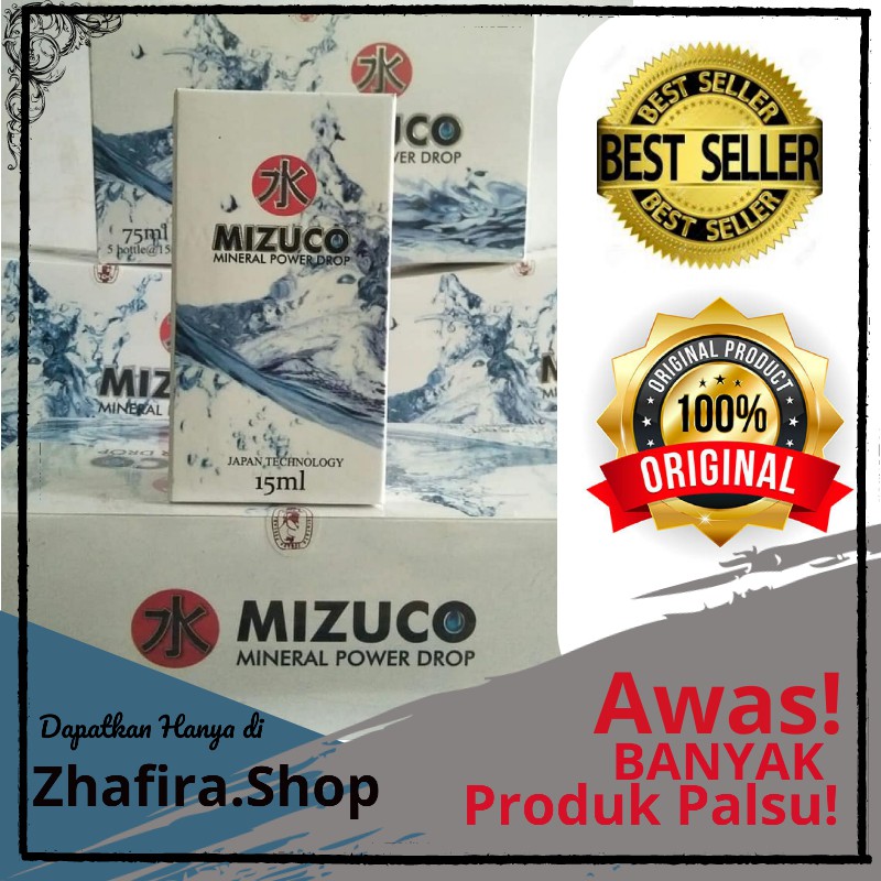 •166‡ MIZUCO MINERAL ALKALINE ASLI / OBAT HERBAL ANTI STROKE KOLESTEROL DIABETES & GEJALA SAKIT MAAG