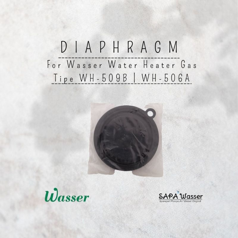 Diaphragm Karet Membran Wasser Water Heater Gas tipe WH-509B | WH-506A