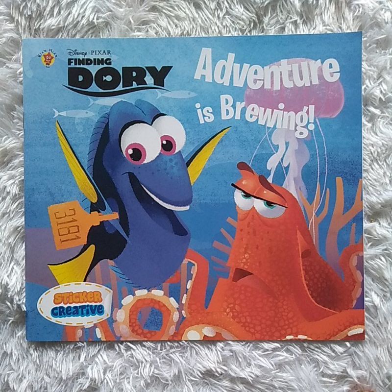 Disney Pixar Finding Dory - Sticker Creative - Adventure is Brewing