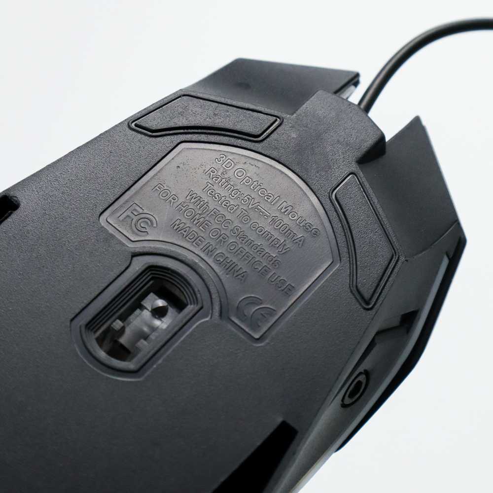 Taffware Mouse Gaming LED RGB 1000 DPI - M618