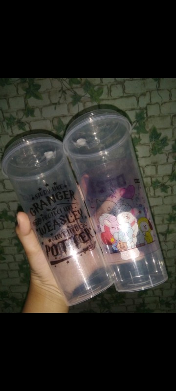 Cup Reusable Bisa Custom Gambar/tulisan