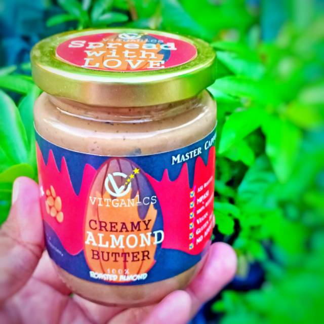 

ALMOND Butter | selai almond rasa cappucino 250gr