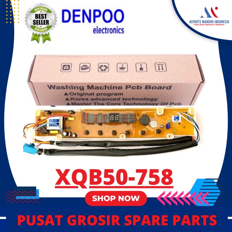 DENPOO DWF-093B modul pcb mesin cuci Top Loading