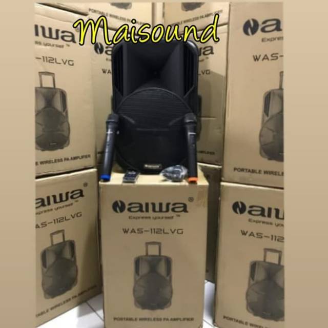 SPEAKER AIWA 12 INCH KUALITAS BAGUS 112 LVG 112LVG 12INCH GARANSI