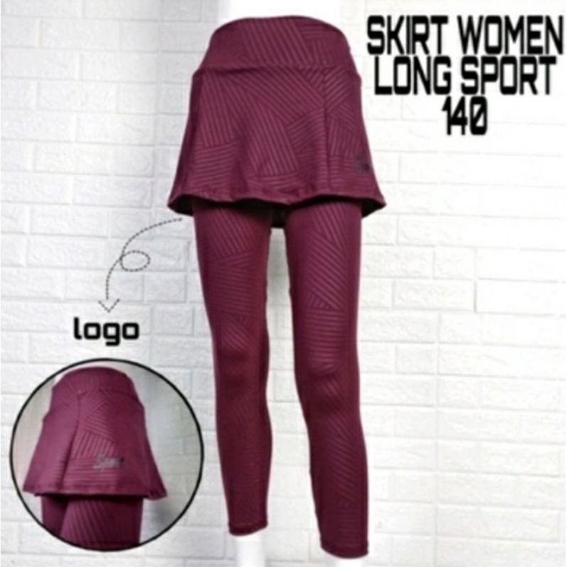 Legging rok motif wanita olahraga/Legging rok premium