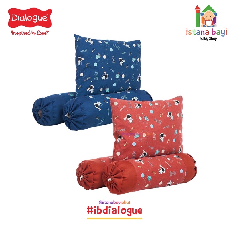 Dialogue Baby Bantal GUling Set Balita Planet Series DGB1005/DLB374/ BANTAL GULING SET