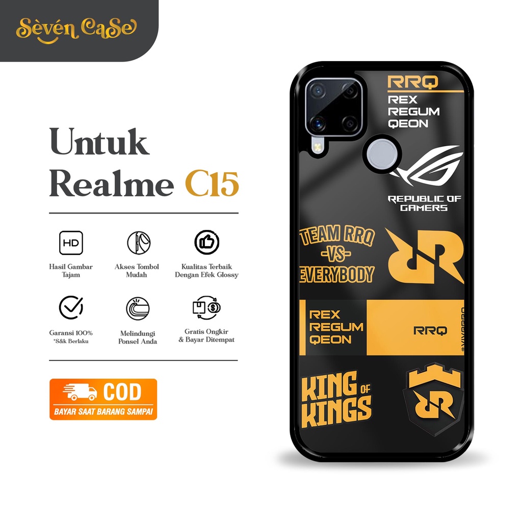 Case REALME C15 - Casing REALME C15 [ Esports ] Silikon REALME C15 - Case Hp - Case Mewah - Cassing 