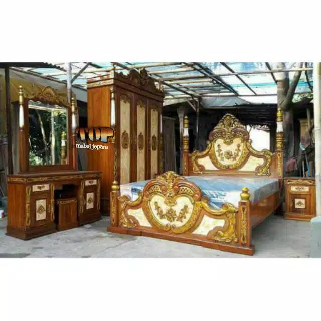 set kamar tidur cinta,top,mebel jepara,furniture