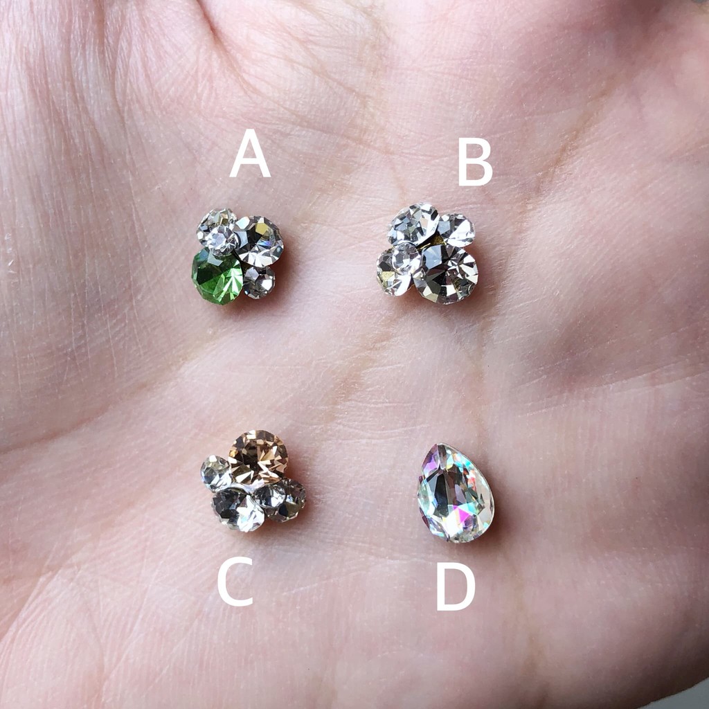 Hiasan rhinestone swarovski manik nailart premium Produk Good Quality