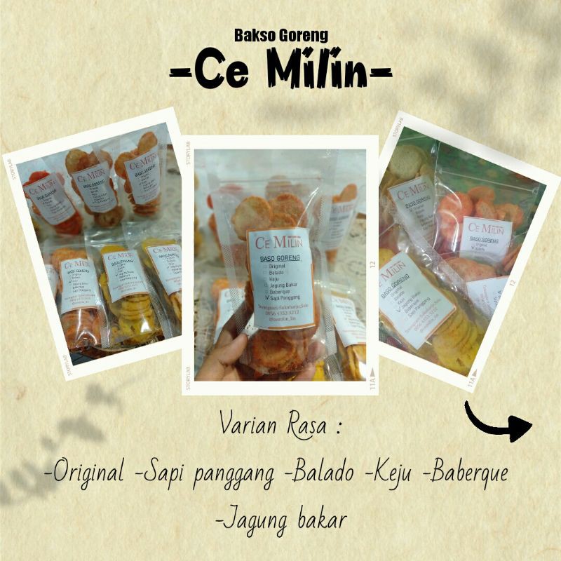 

BASRENG||Baso Goreng Cemilin 110 gr