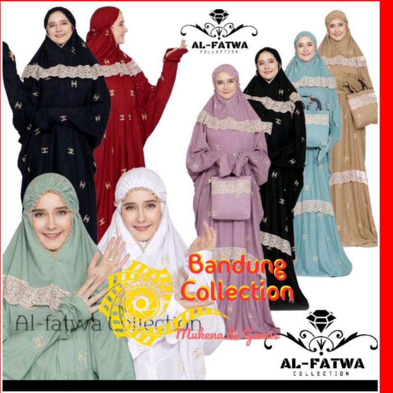 Mukena Aswa Terusan Super Murah Mukena Rayon Terusan Renda Tas Model Terbaru Mukena Dewasa Mukena Ju