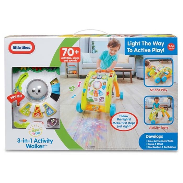 LITTLE TIKES ACTIVITY WALKER 3 IN 1