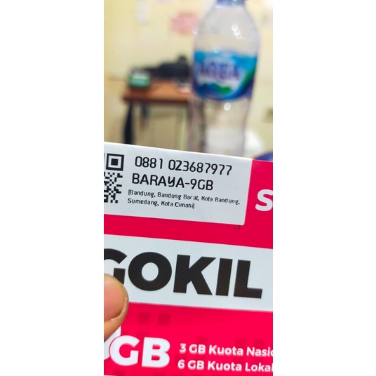 Smartfren Nomor unik KARTU KUOTA