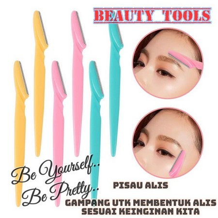 OS Pisau Alis Pisau Cukur Pisau Pencukur Alis Satuan Eyebrow Razor