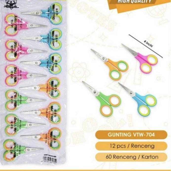 

【SAME PRICE】 Harga untuk 1 renteng=12 pcs Gunting Kecil Warna/pemotong/ scissors 5.5 BIG SALE FASION/5.5 Fasion sale/〖5.5 Fasion sale〗/5.5 F⚡ASH SALE/Termurah dan terbaik >>