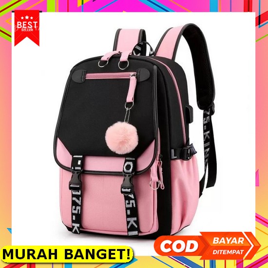 Tas Anak Perempuan Wanita Bt21 Kpop Korea Bts Terbaru Keren Lucu Dan M Tas Sekolah Wanita Tas Anak