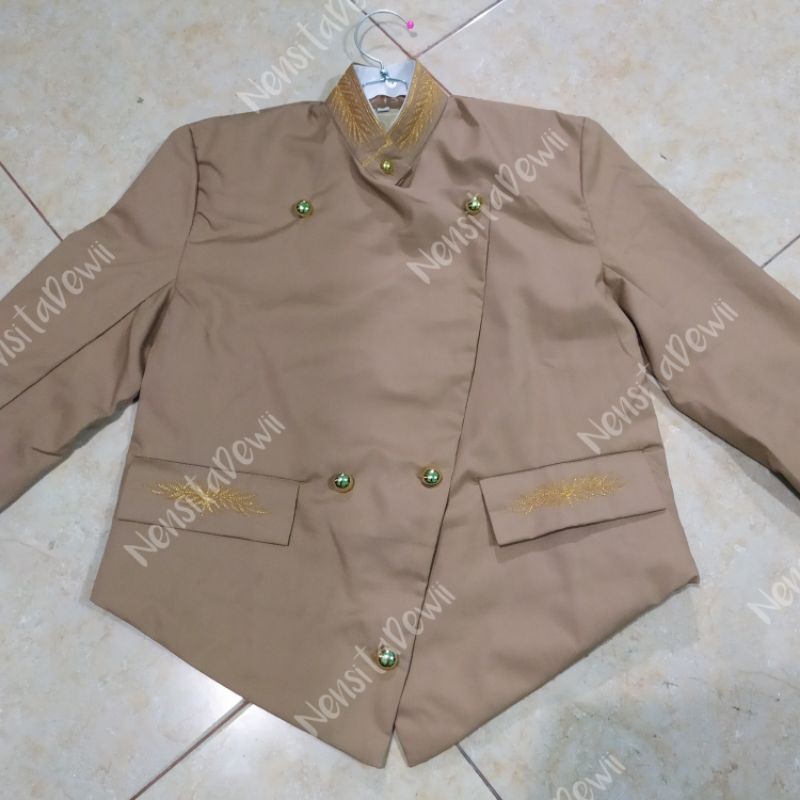 Beskap Solo / Warna Mocca (Polos)