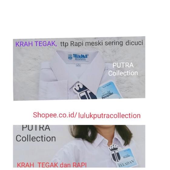 

➞ SERAGAM Kemeja Putih Polos Lengan Panjang SD/SMP/SMA(SERAGAM SEKOLAH TELADAN)/Hem Putih Polos Lengan panjang/SERAGAM TELADAN/SERAGAM SEKOLAH/ATASAN PUTIH LENGAN PANJANG ☈