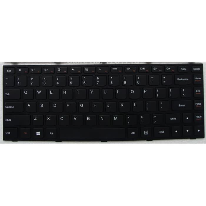 KEYBOARD LAPTOP LENOVO G40-70 BLACK