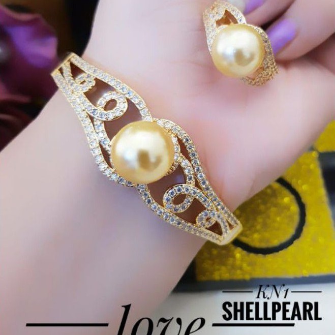 Mutiara gelang cincin cantik Rck1