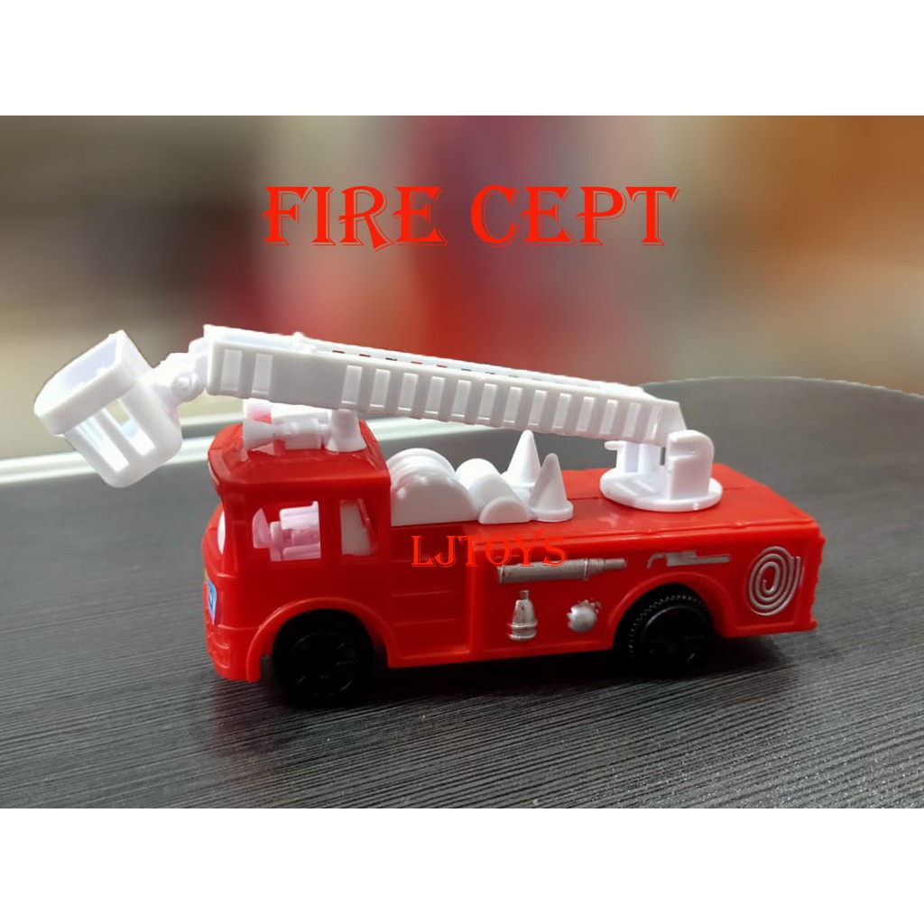 Mobil Pemadam Kebakaran Helikopter - Fire Truck isi 3 pcs