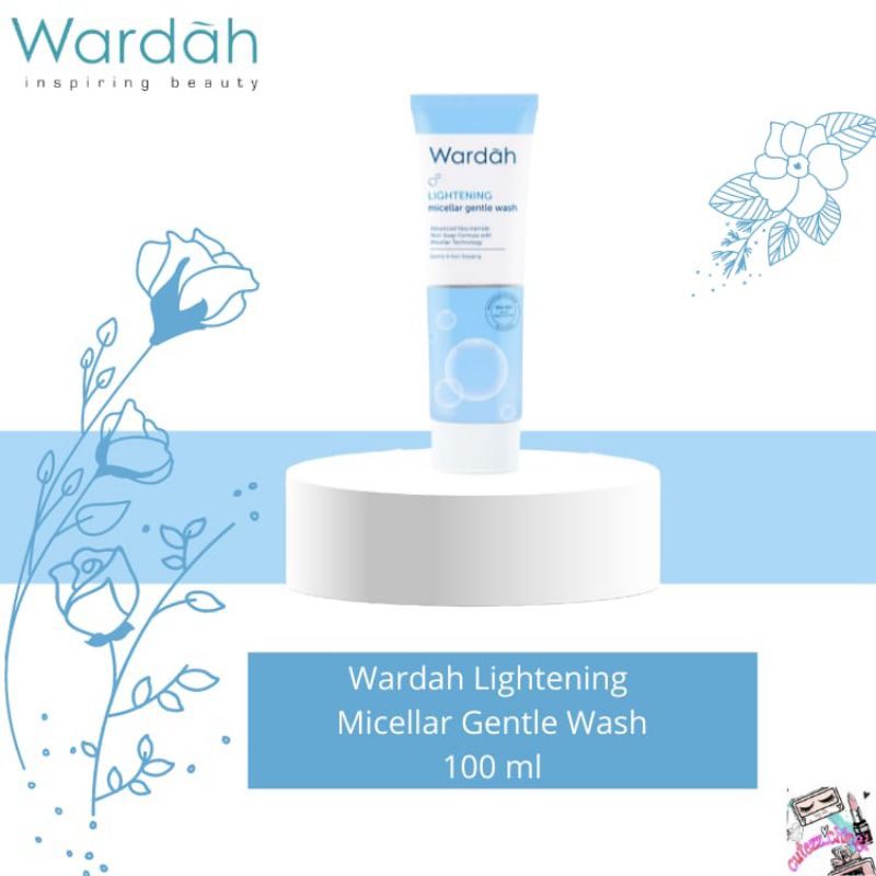 ☃Cutezz_Ching1☃Wardah Lightening Micellar Gentle Wash 100ml