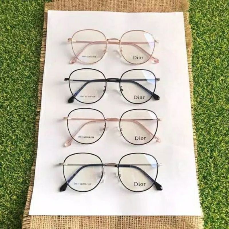 FRAME KACAMATA MINUS ANTI RADIASI | KACAMATA WANITA 6281 ( PAKET LENSA PHOTOCROMIC / BLUERAY )