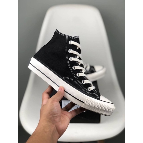 SEPATU CONVERSE 70s BLACK WHITE PRIA WANITA PREMIUM QUALITY