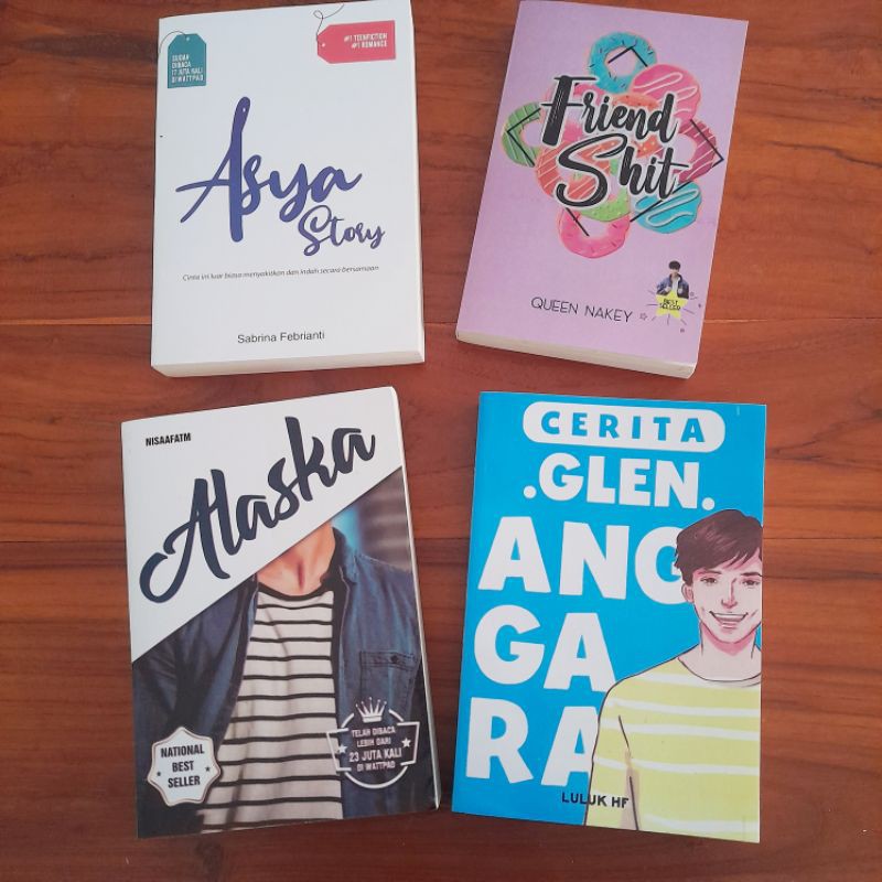 Novel Preloved - Asya Story, Alaska, Glen Anggara, Friendshit