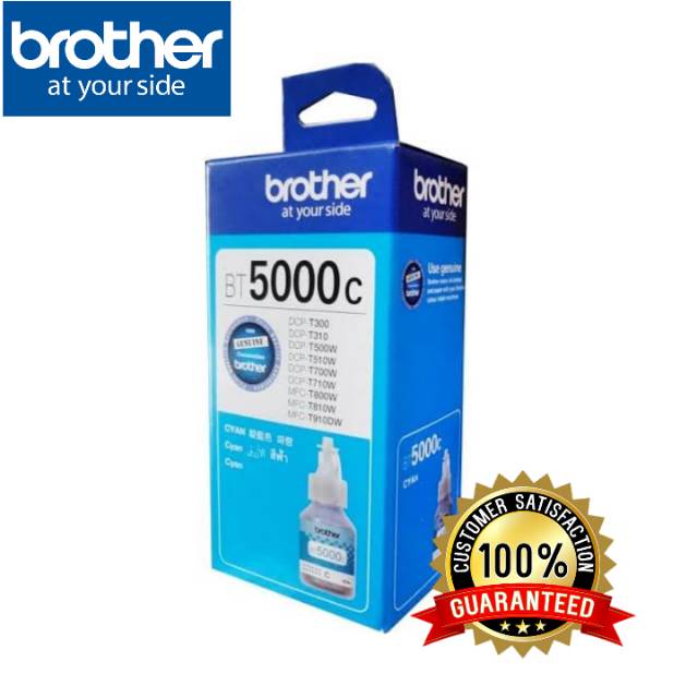 1 Set Tinta Brother BT5000 &amp; BTD60BK Original