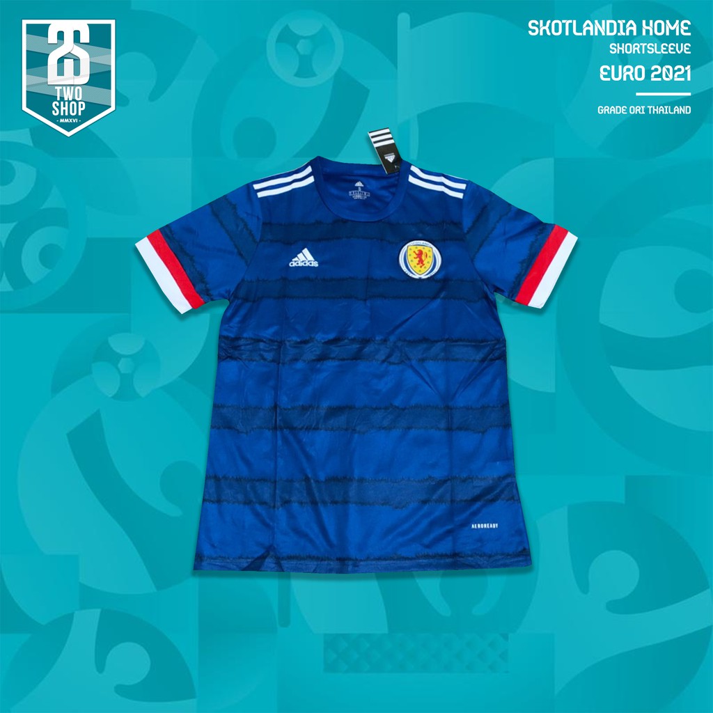 Jersey Bola Skotlandia Home EURO 2021 Grade Ori