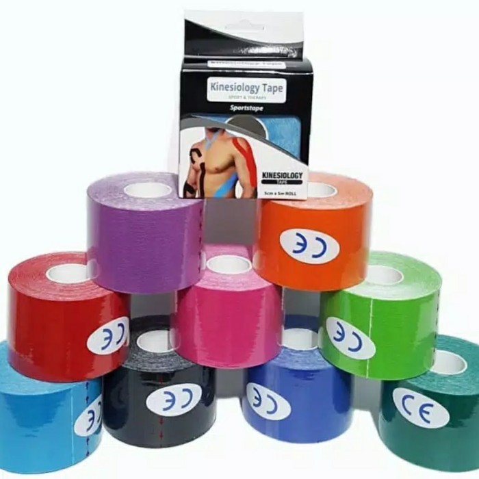 DISKON KINESIOLOGY TAPE ORIGINAL TAPING BERKUALITAS TAPING MURAH TAPE BANYAK PILIHAN WARNA TERSEDIA