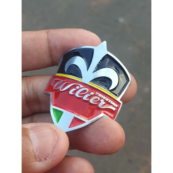Head tube Badge / Head badge WILIER TRIESTINA - Emblem Sepeda WILIER TRIESTINA