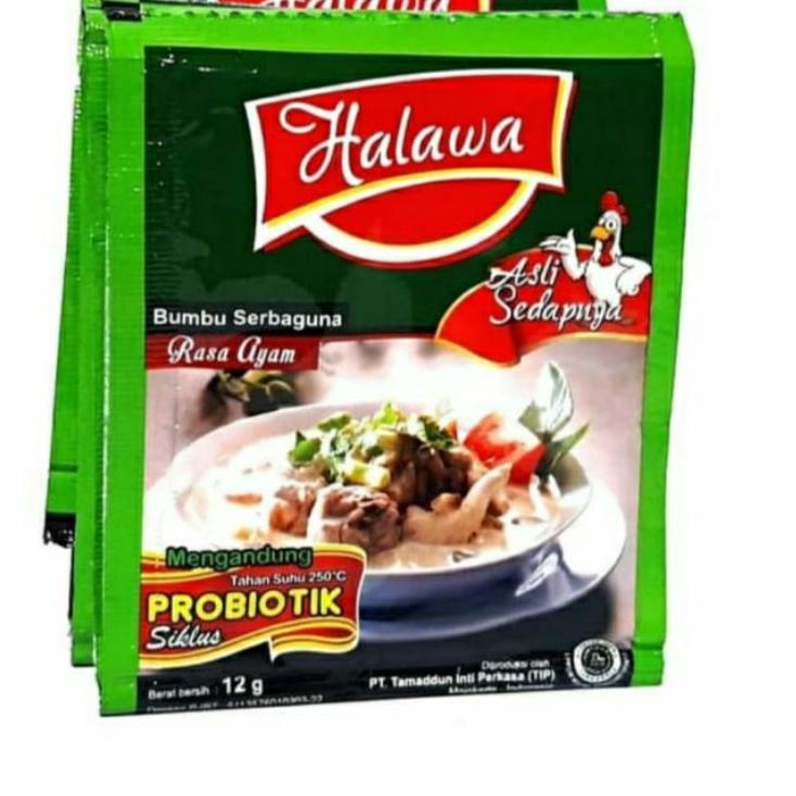 

BUMBU MASAK INSTAN PROBIOTIK RASA AYAM SACHET ISI 12 GRAM BRAND HALAWA ♫➠ Bestseller ♪ヽ