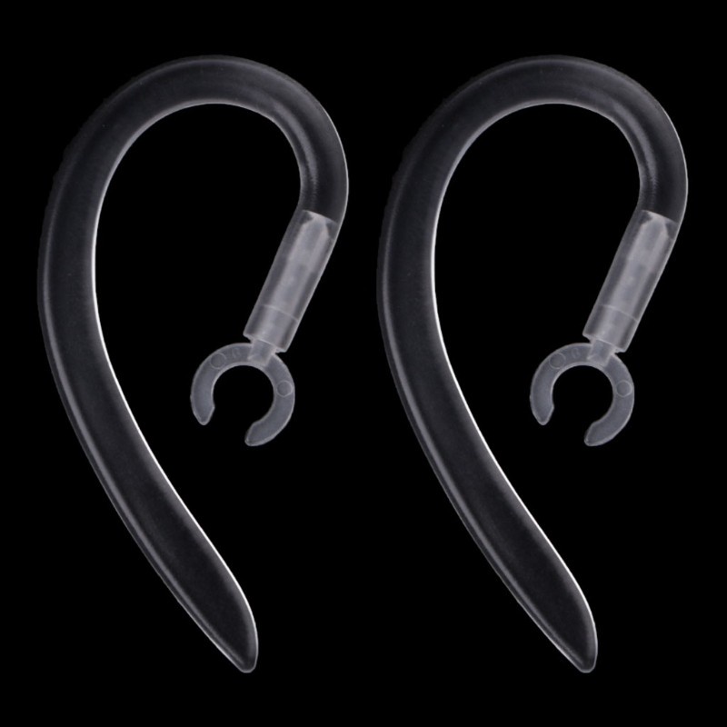 Cre 1pc Kait Telinga Bahan Silikon Dapat Ditarik Untuk Headset Bluetooth / Earphone