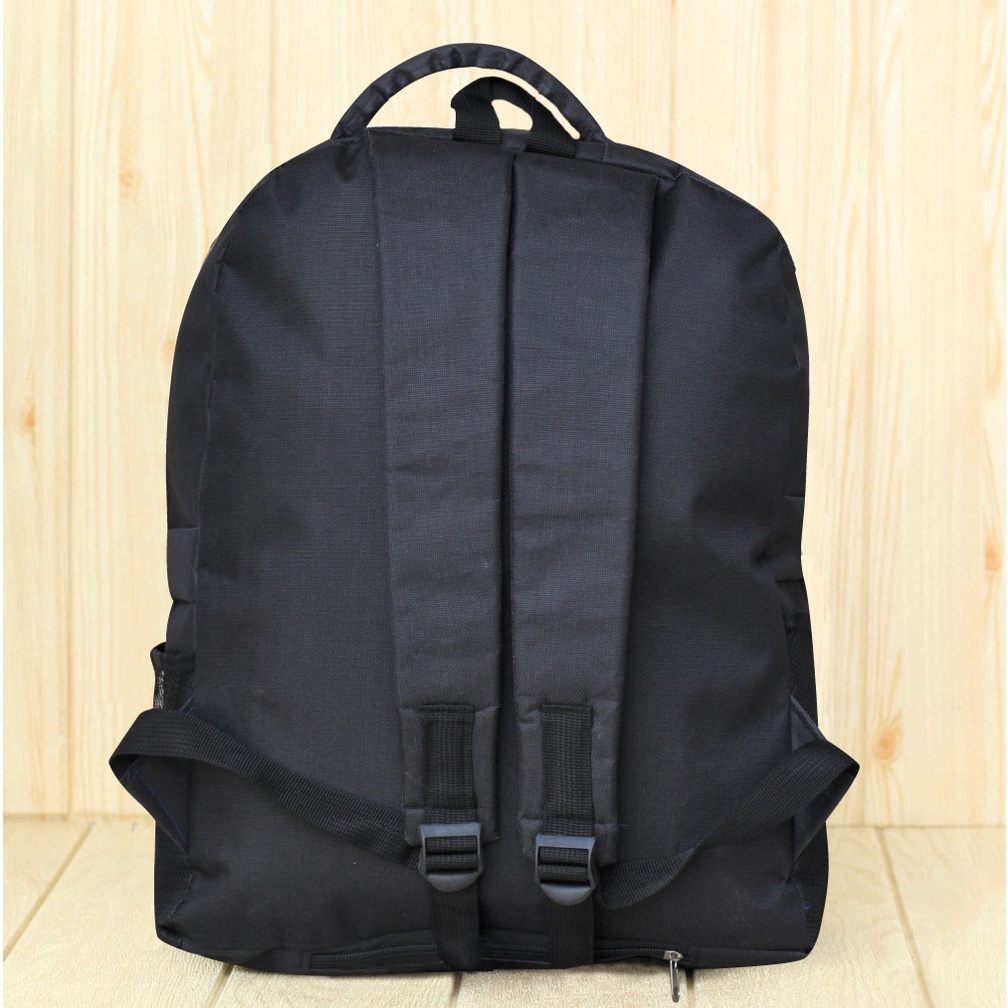 TAS RANSEL PRIA BACKPACK POLO PARIS GARIS  SD SMP SMA MURAH KEREN AWET REMAJA BERKUALITAS TERBARU
