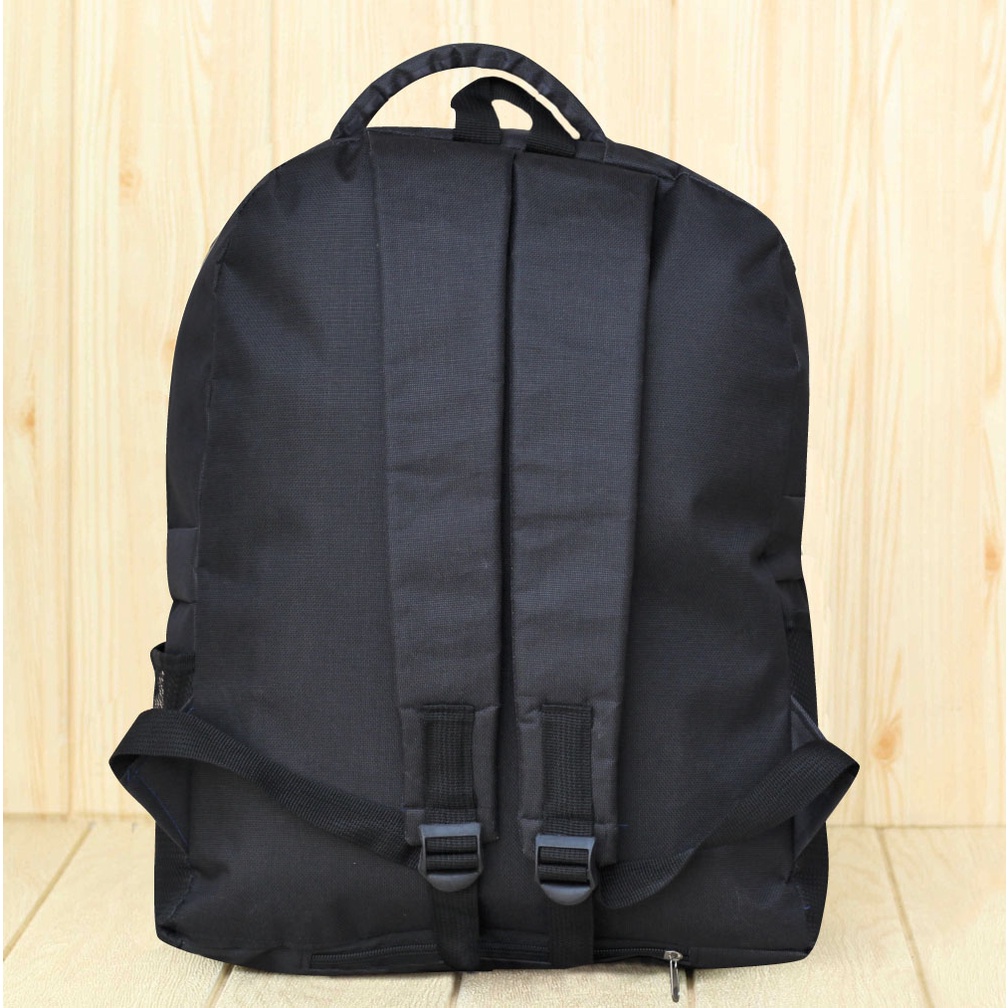 TAS RANSEL PRIA BACKPACK POLO PARIS GARIS  SD SMP SMA MURAH KEREN AWET REMAJA BERKUALITAS TERBARU