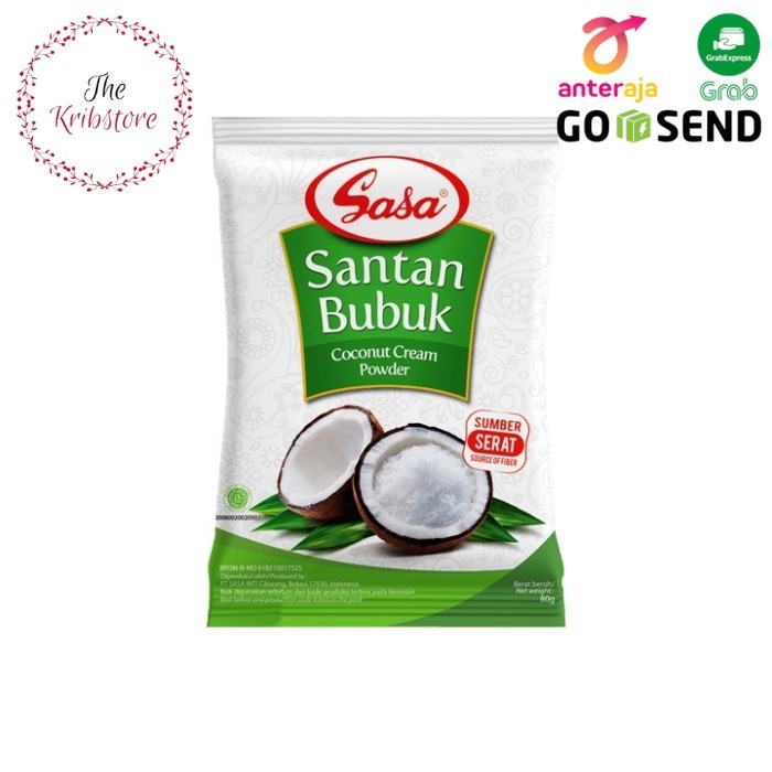 

SASA Santan Kelapa Bubuk Coconut Milk Powder Instant 80 gr