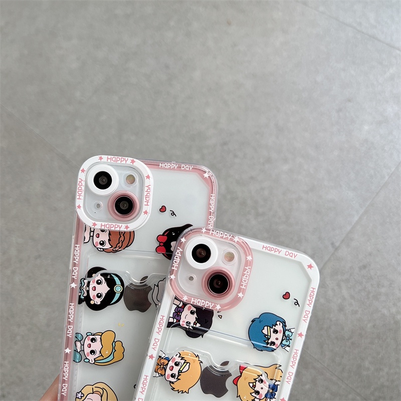 Soft Case Hp Gambar Snow White / Sailor Moon Untuk iPhone 12 / 13pro / MAX / 11 / X / XR / XS MAX / 7 / 8plus