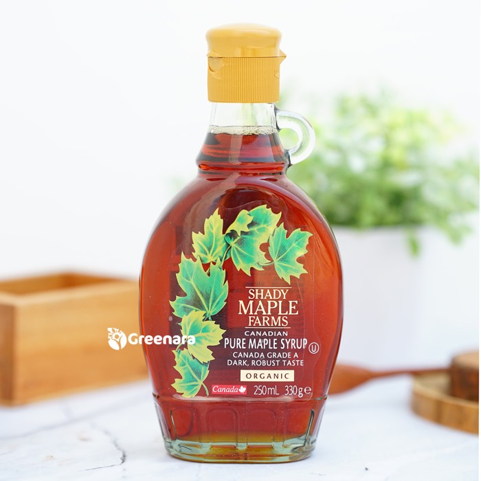 

(BISA COD) Organic Shady Maple Farms Canadian 250ml / Pure Maple Syrup