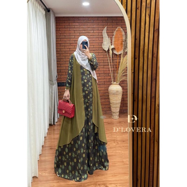 TERBARU GAMIS DRESS MAXY ORIGINAL DLOVERA BY OLLA BAJU BRANDED ORIGINAL DHILOVERA GAGIL NINOS DESIGN