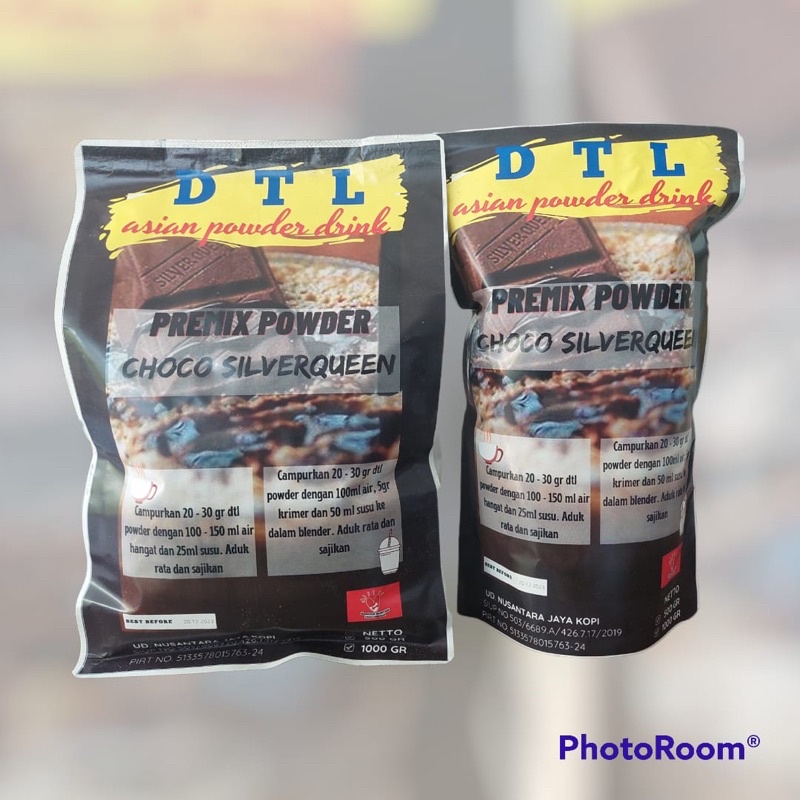 

Powder Drink Bubuk Minuman DTL Premix Varian Choco Silverqueen