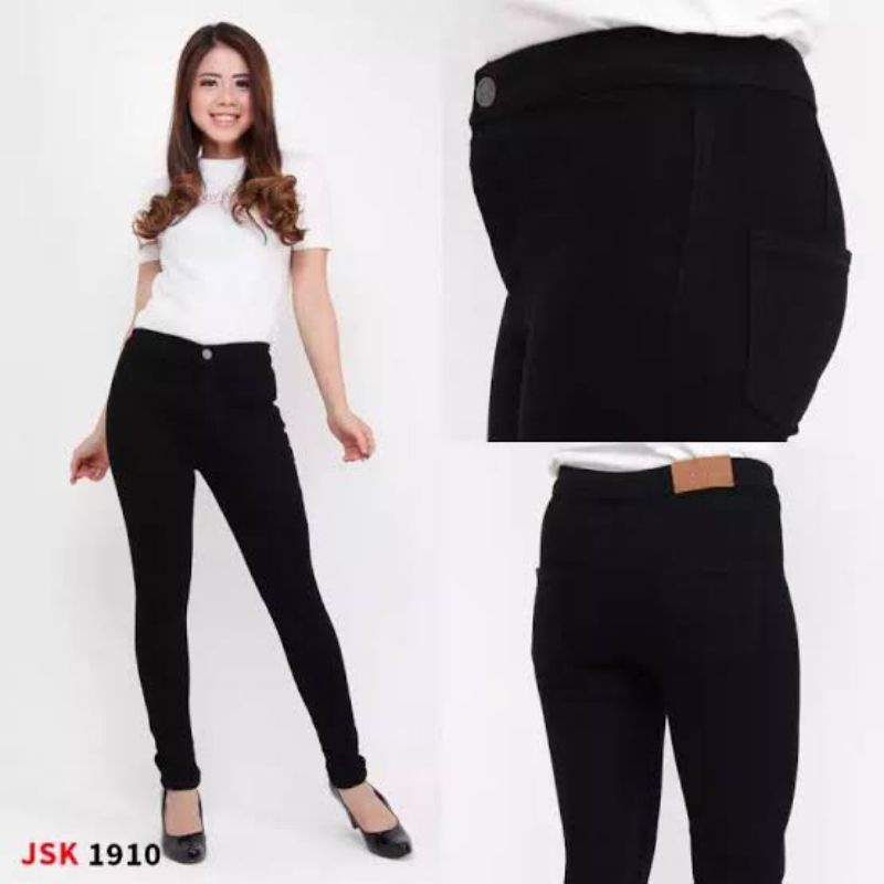 TRIPLE_JEANS_505 CELANA JEANS HW HIGHWAIST PENSIL SKINNY WANITA