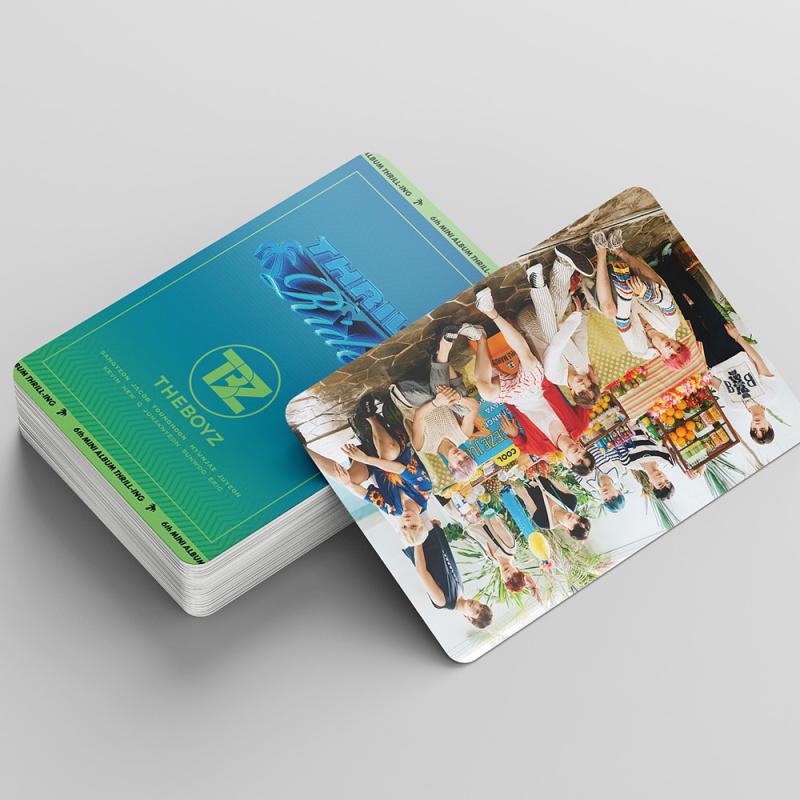 55pcs / Kotak Kartu Foto LOMO Album THE BOYZ Thrill Ride