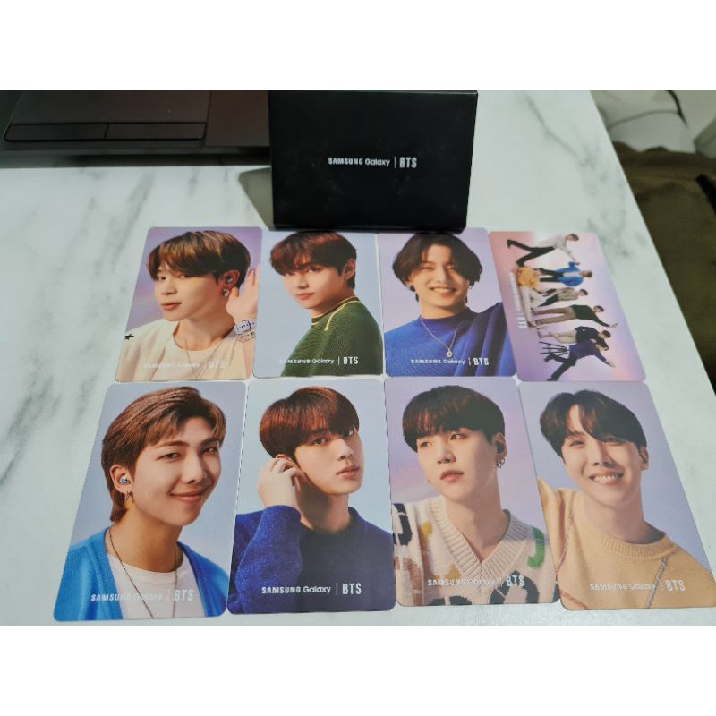 BTS PHOTO CARD COLLAB SAMSUNG GALAXY ORI