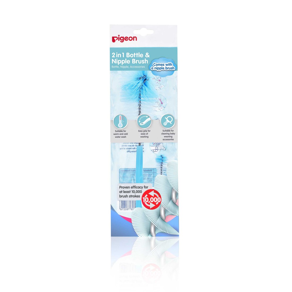 Pigeon Bottle And Nipple Brush / Sikat Botol Susu Bayi